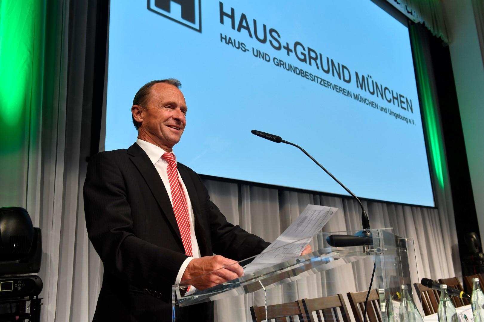 Jahreshauptversammlung 2017 Haus und Grund München